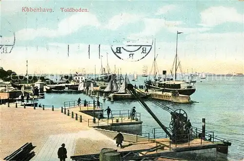 AK / Ansichtskarte Kobenhavn Toldboden Kobenhavn