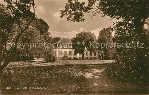 AK / Ansichtskarte Strib_Sogn Badehotel Faergegaarden 