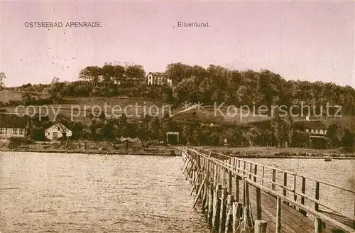 AK / Ansichtskarte Apenrade_Aabenraa Elisenlund Apenrade Aabenraa