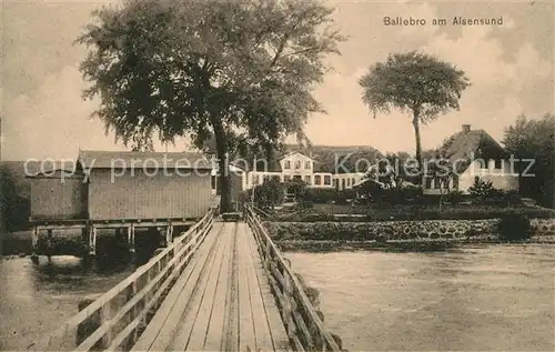 AK / Ansichtskarte Alsensund Ballebro 