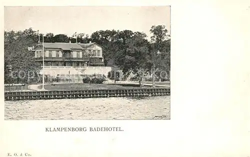 AK / Ansichtskarte Klampenborg Badehotel Klampenborg