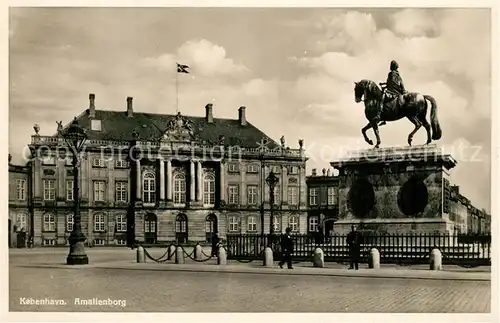 AK / Ansichtskarte Kobenhavn Amalienborg Kobenhavn