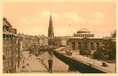 AK / Ansichtskarte Kobenhavn Thorveldsens Museum Nicolai Toorn  Kobenhavn