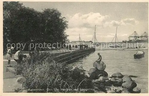 AK / Ansichtskarte Kobenhavn Langelinie Havn Kobenhavn
