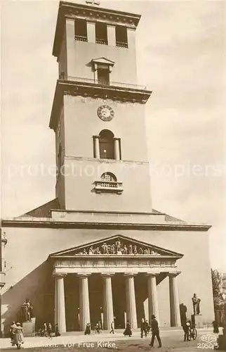 AK / Ansichtskarte Kobenhavn Frue Kirke Kobenhavn