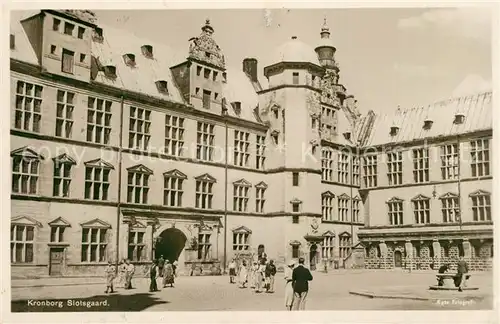 AK / Ansichtskarte Kronborg Slotsgaard Kronborg