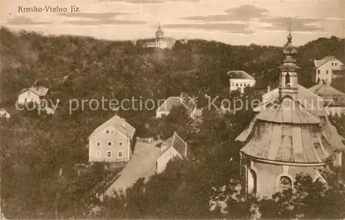 AK / Ansichtskarte Krnska Vtelno Jizerno Kirche Krnska