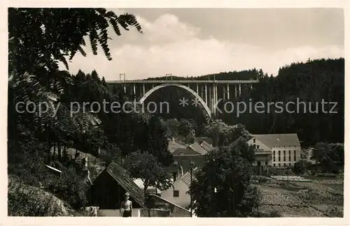 AK / Ansichtskarte Lazne_Bechyne Bruecke Panorama Lazne Bechyne