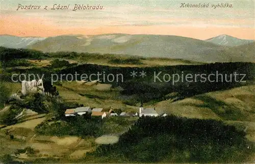 AK / Ansichtskarte Lazni_Belohradu Panorama Lazni Belohradu