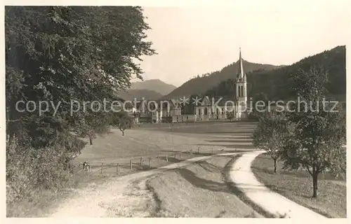 AK / Ansichtskarte Dussnang Kirche Panorama Dussnang