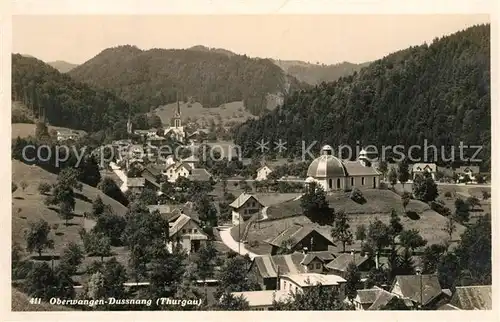 AK / Ansichtskarte Dussnang Panorama Kirche Dussnang