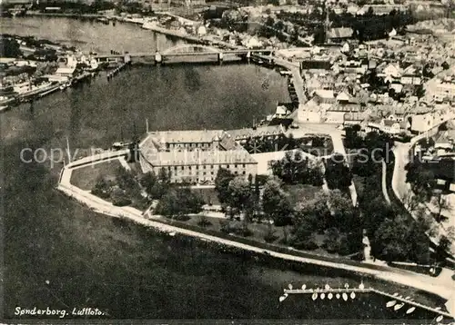 AK / Ansichtskarte Sonderborg Fliegeraufnahme Sonderborg