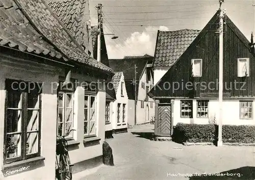 AK / Ansichtskarte Sonderborg Havbogade Sonderborg