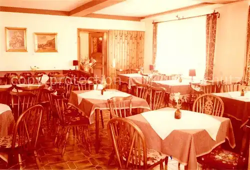 AK / Ansichtskarte Bad_Berleburg Hotel Pension Fruehstuecksraum Bad_Berleburg