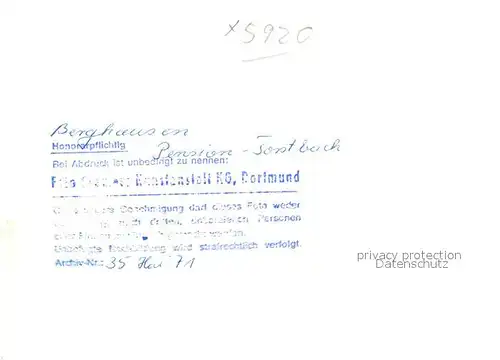 AK / Ansichtskarte Berghausen_Wittgenstein Pension Forstbach Gastraum Berghausen_Wittgenstein