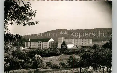 AK / Ansichtskarte Bad_Berleburg Naturheilklinik Odeborn Kneippheilbad Bad_Berleburg