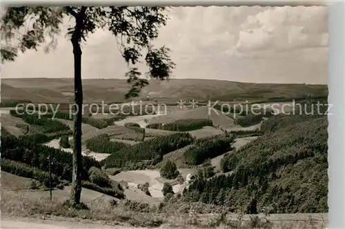 AK / Ansichtskarte Winterbach_Wittgenstein Landschaftspanorama 