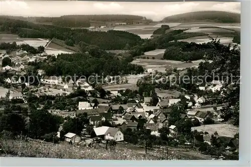 AK / Ansichtskarte Diedenshausen_Wittgenstein Gesamtansicht Landschaftspanorama Diedenshausen