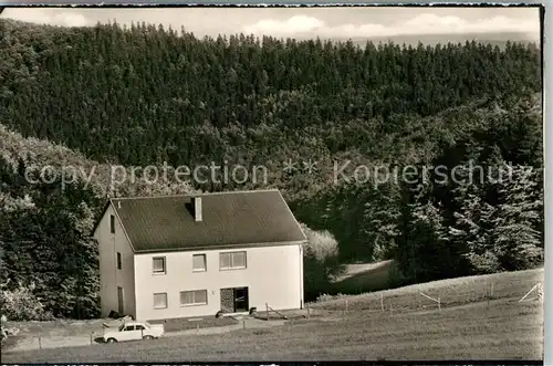 AK / Ansichtskarte Diedenshausen_Wittgenstein Pension Hof Karlsburg Diedenshausen