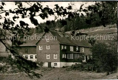 AK / Ansichtskarte Diedenshausen_Wittgenstein Pension Hof Karlsburg Diedenshausen