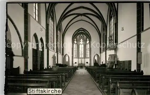 AK / Ansichtskarte Kyllburg_Rheinland Pfalz Stiftskirche Innenansicht Kyllburg_Rheinland Pfalz