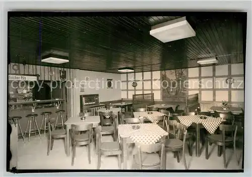 AK / Ansichtskarte Elsoff_Wittgenstein Gasthof Feisel Gaststube Elsoff_Wittgenstein