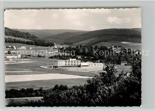 AK / Ansichtskarte Bad_Berleburg Kurheim Landschaftspanorama Bad_Berleburg