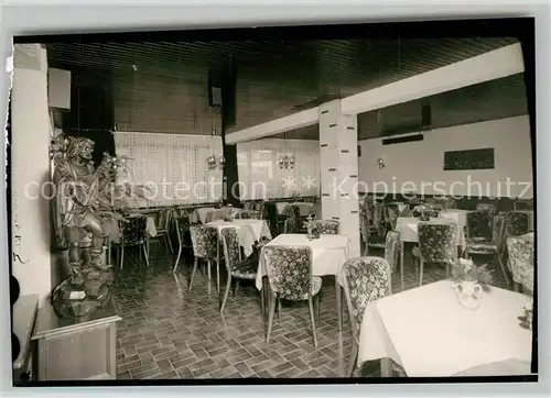 AK / Ansichtskarte Bad_Berleburg Gasthof Zumrode Gaststube Bad_Berleburg