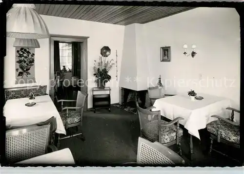 AK / Ansichtskarte Bad_Berleburg Hotel Starenkasten Fruehstuecksraum Bad_Berleburg