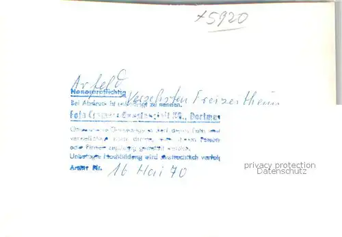 AK / Ansichtskarte Arfeld Versehrtenfreizeitheim Landschaftspanorama Arfeld