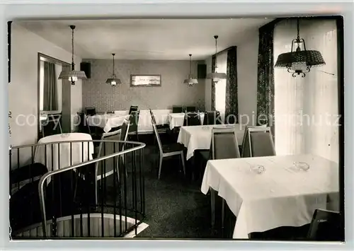 AK / Ansichtskarte Berghausen_Wittgenstein Pension Gaststube Berghausen_Wittgenstein
