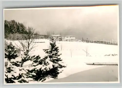 AK / Ansichtskarte Bad_Berleburg Hof Muehlenbach Winterlandschaft Bad_Berleburg