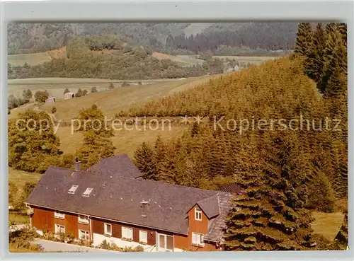 AK / Ansichtskarte Arfeld Pension Hainbach Landschaftspanorama Arfeld