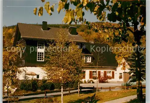 AK / Ansichtskarte Girkhausen_Bad_Berleburg Gaestehaus Pension Girkhausen_Bad_Berleburg