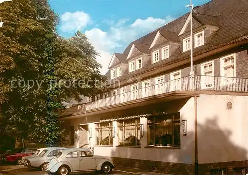 AK / Ansichtskarte Bad_Berleburg Hotel Restaurant Bad_Berleburg