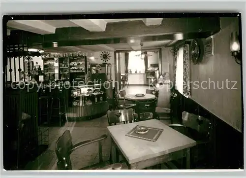AK / Ansichtskarte Bad_Berleburg Gaststaette Restaurant Theke Bad_Berleburg