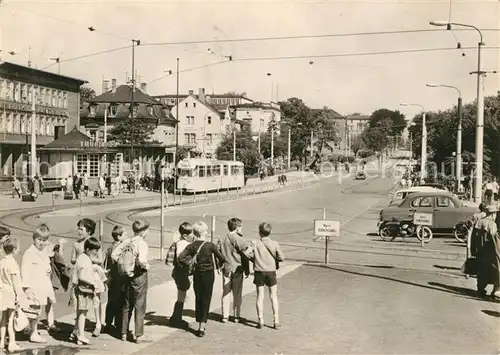 AK / Ansichtskarte Gotha_Thueringen Bahnhofstrasse  Gotha Thueringen