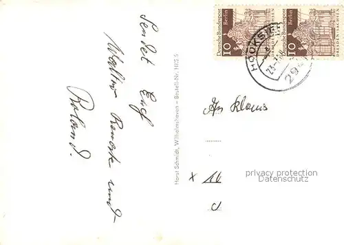 AK / Ansichtskarte Hooksiel_Nordseebad Hafen Strassenpartie Schwimmbad Hooksiel_Nordseebad