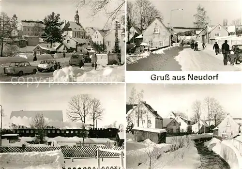 AK / Ansichtskarte Neudorf_Annaberg Orts und Teilansichten Neudorf Annaberg