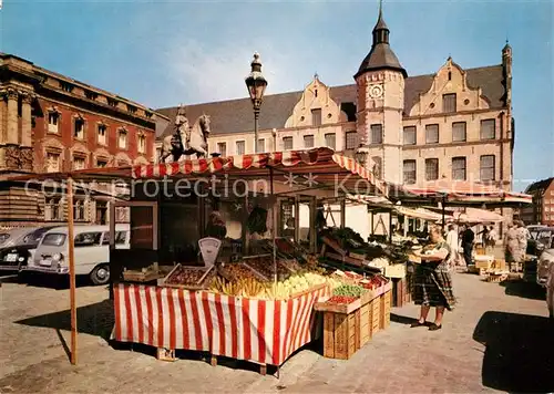 AK / Ansichtskarte Duesseldorf Markt Rathausplatz Duesseldorf