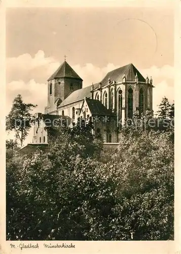 AK / Ansichtskarte Moenchengladbach Muensterkirche Moenchengladbach