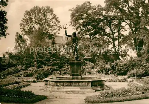 AK / Ansichtskarte Nordhausen_Thueringen Neptunbrunnen Nordhausen Thueringen
