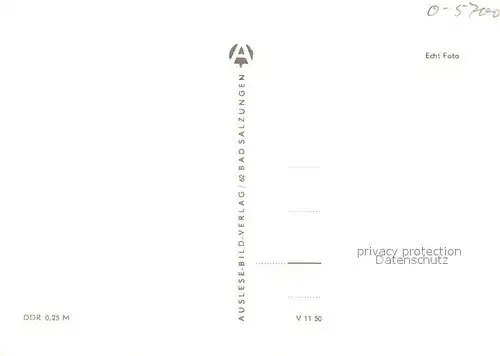 AK / Ansichtskarte Muehlhausen_Thueringen Wilhelm Pieck Platz Schwimmba Schwanenteich Rabenturm Muehlhausen Thueringen