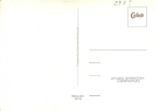 AK / Ansichtskarte Weser Gebietskarte Zwischen Ems und Weser Weser