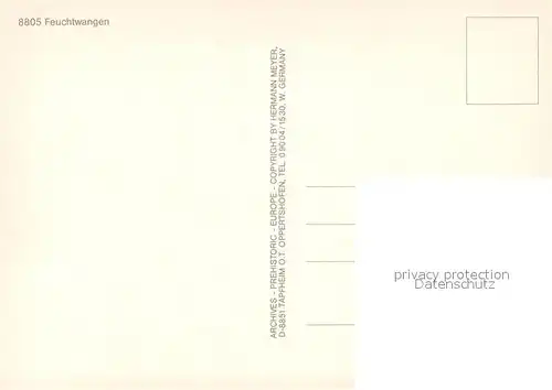 AK / Ansichtskarte Feuchtwangen Fliegeraufnahme Feuchtwangen