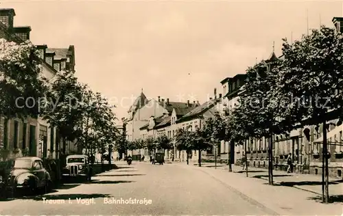 AK / Ansichtskarte Treuen Bahnhofstrasse Treuen