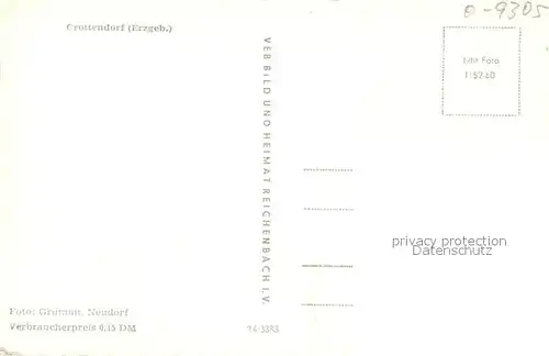 AK / Ansichtskarte Crottendorf_Erzgebirge Panorama 
