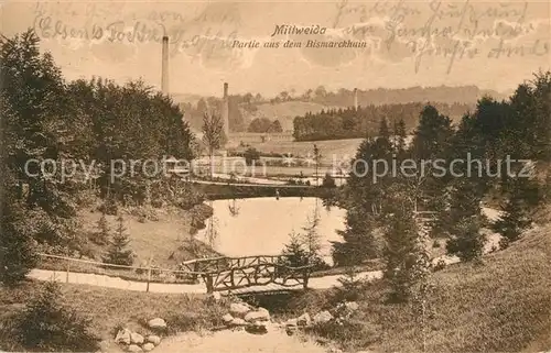 AK / Ansichtskarte Mittweida Bismarckhaus Panorama Mittweida