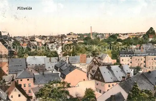 AK / Ansichtskarte Mittweida Panorama Mittweida