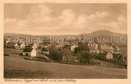 AK / Ansichtskarte Wolkenstein_Erzgebirge Panorama mit Boehlberg Wolkenstein_Erzgebirge